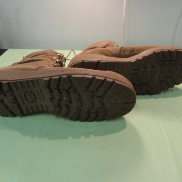 US MILITARY COYOTE MCRAE HOT WEATHER sz12W COMBAT BOOTS 8430-01-632-5087 LD 6630